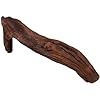 Natural Driftwood for Aquarium Decor, W22×D5×H9.5 Large Drift Wood Decorations for Reptile Hide, Fish Tank