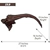 Natural Driftwood for Aquarium Decor, W37×D14×H15 Large Drift Wood Decorations for Reptile Hide, Fish Tank