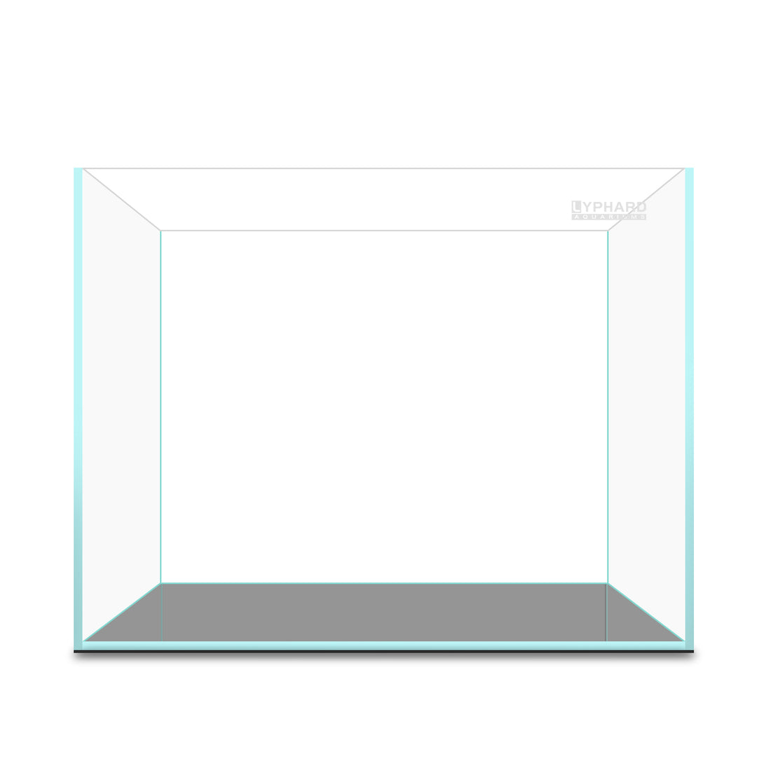 Ultra White Clear Glass Low Iron Aquarium Tank 2.9 Gal