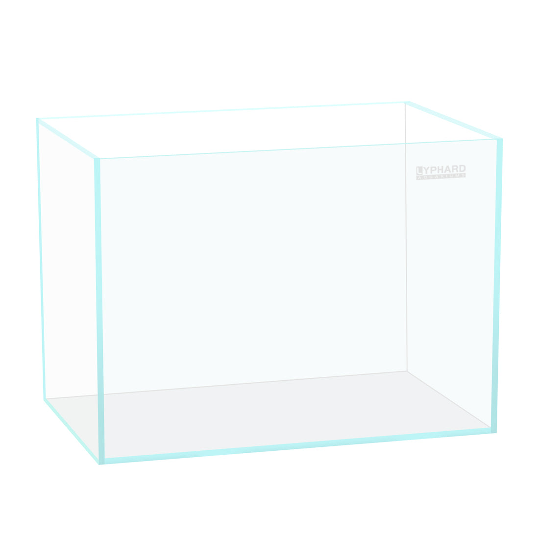 Ultra White Clear Glass Low Iron Aquarium Tank 4.7 Gal
