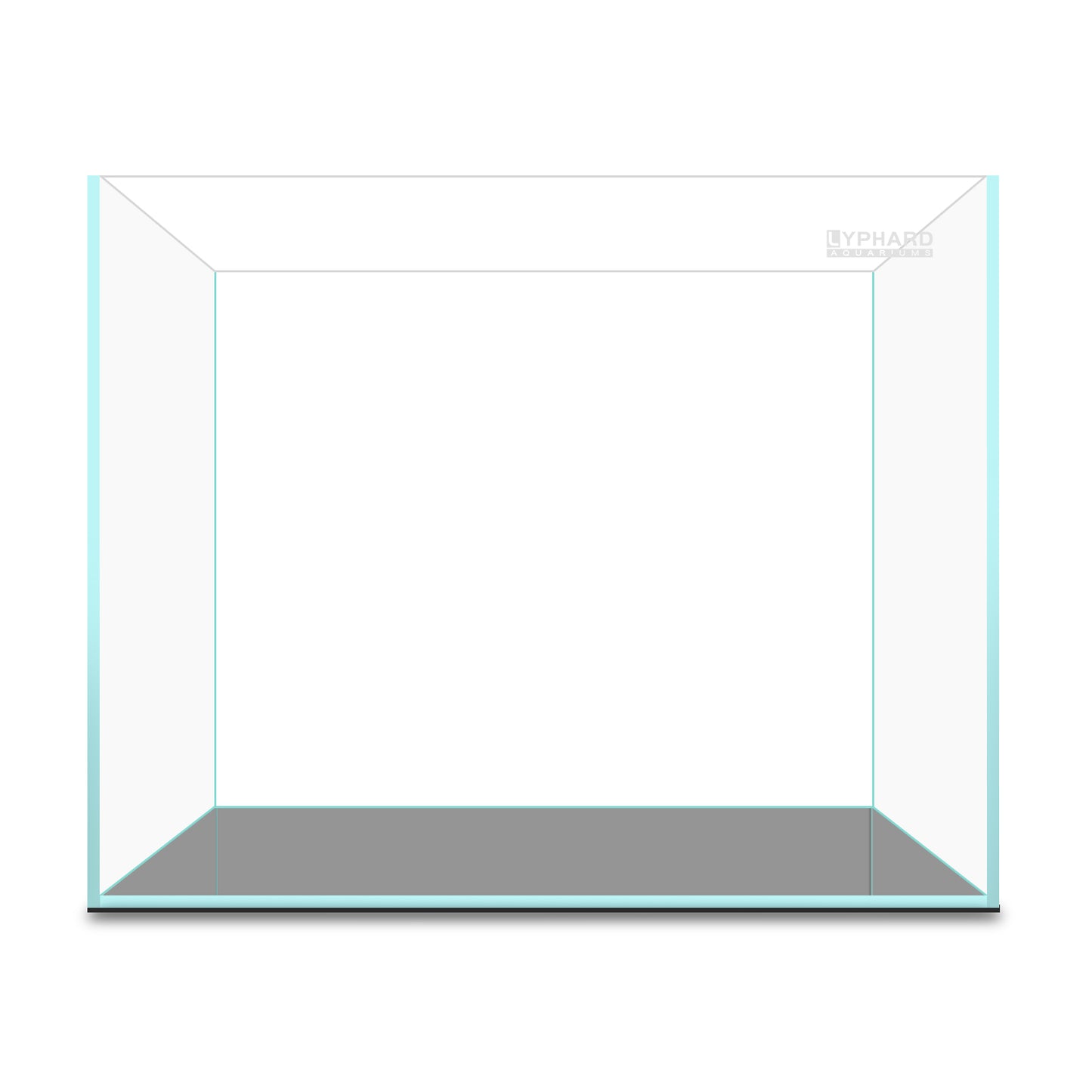 Ultra White Clear Glass Low Iron Aquarium Tank 4.7 Gal